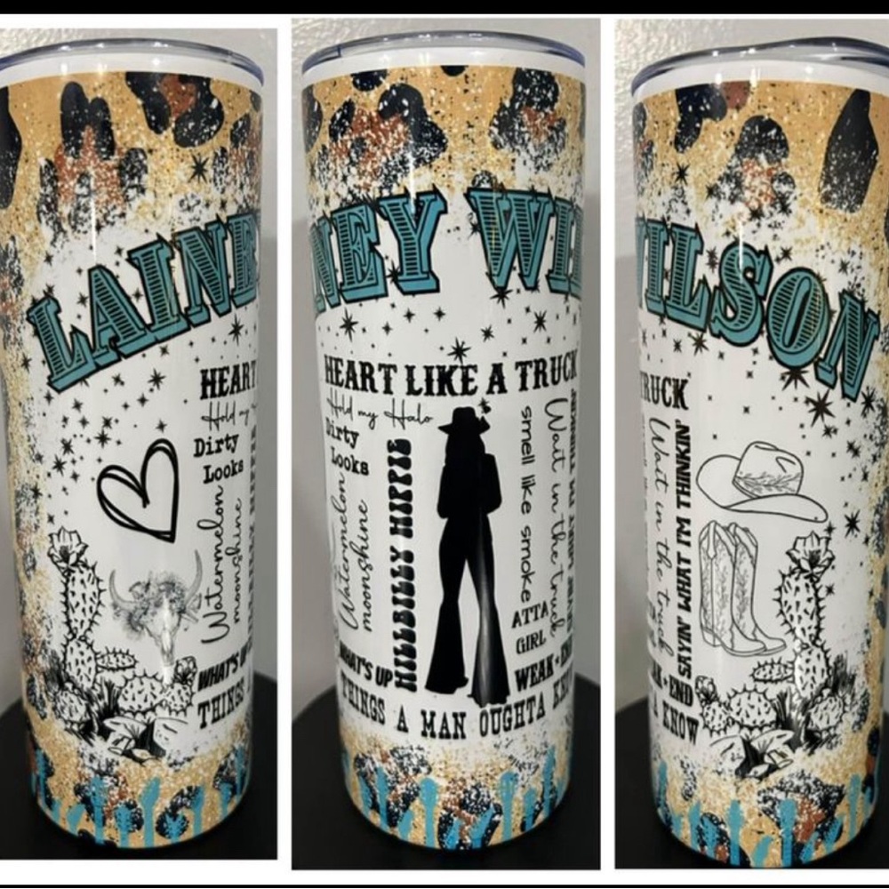 Stainless steel tumbler 30oz Lainey Wilson